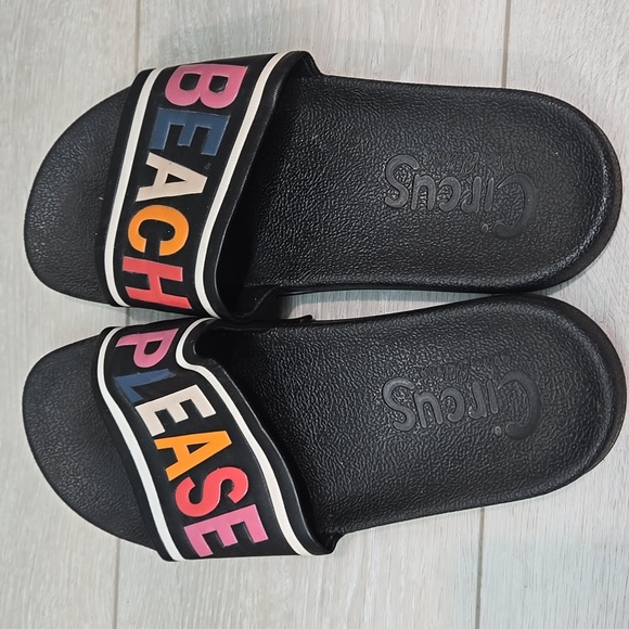 Circus By Sam Edelman Women"Beach Please" Flynn Slides Sandals Sz 10M - Picture 5 of 11